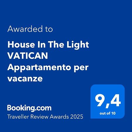 House In The Light Vatican Appartamento Per Vacanze Рим Екстериор снимка